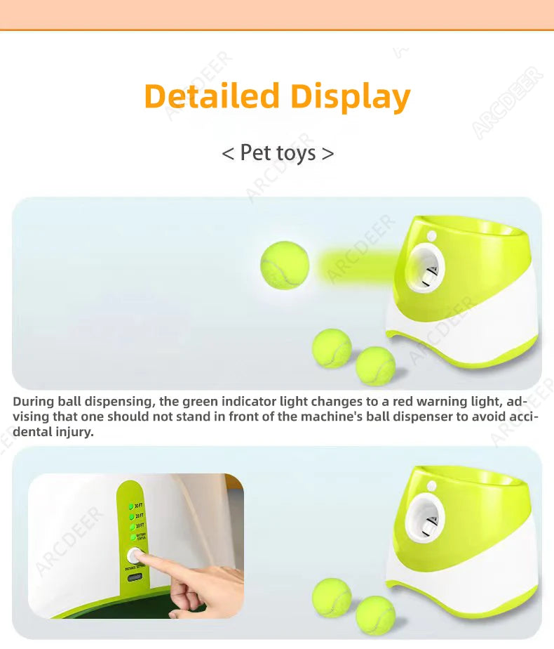 Automatic Ball Launcher for Dogs