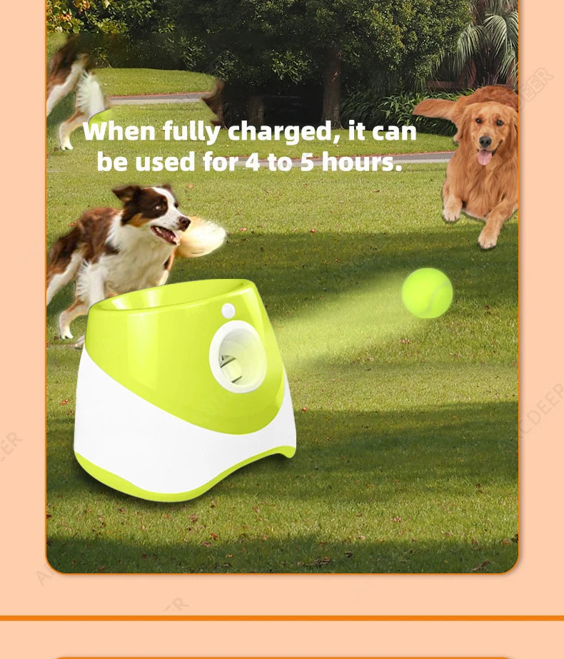 Automatic Ball Launcher for Dogs