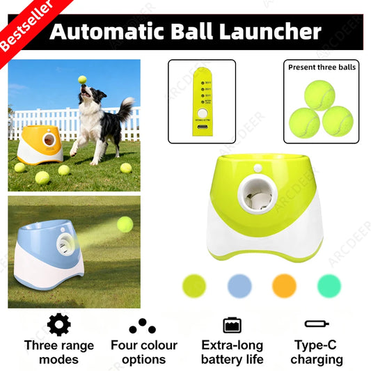 Automatic Ball Launcher for Dogs