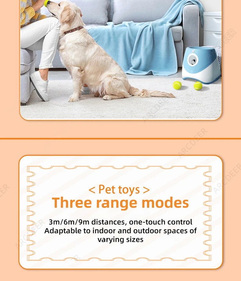 Automatic Ball Launcher for Dogs