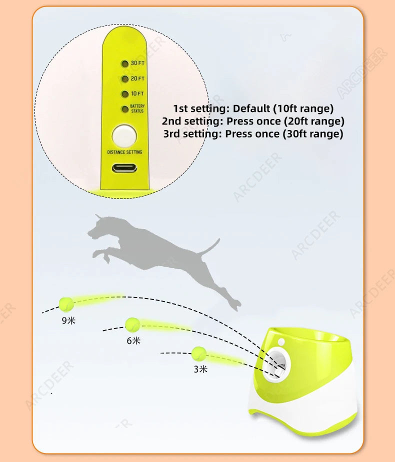 Automatic Ball Launcher for Dogs