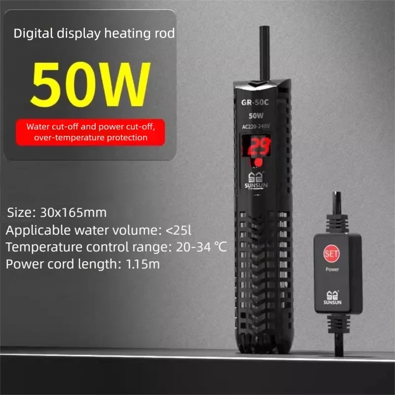 SUNSUN Aquarium Submersible Heater
